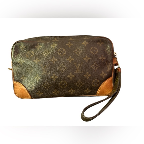 LOUIS VUITTON VINTAGE WRISTLET CLUTCH 🌟AUTHENTIC 🌟 - Picture 1 of 11